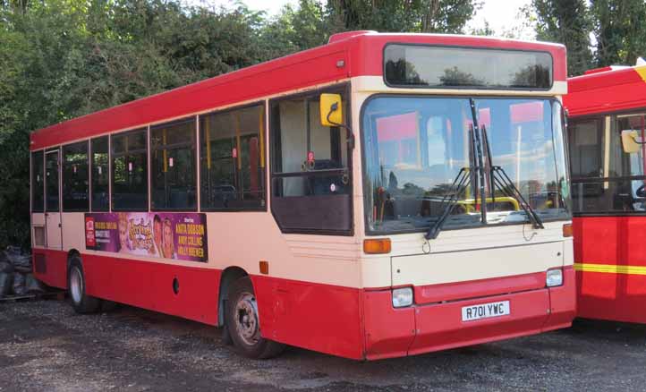 Red Eagle Dennis Dart Plaxton Pointer R701YWC A5098